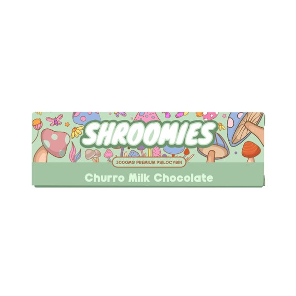 Shroomies – Churro Milk Chocolate  - 3000mg (4 x 750mg Doses) - Image 2