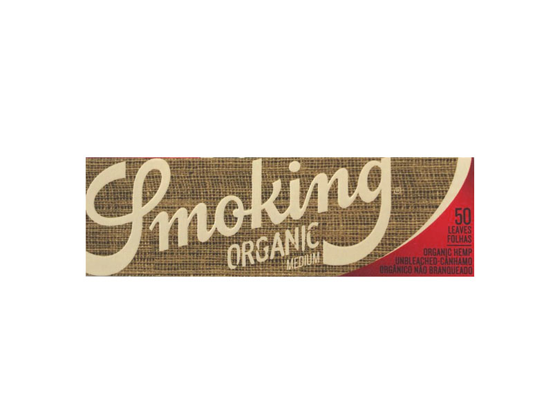 Smoking Organic Hemp Medium Rolling Paper 1 1/4"