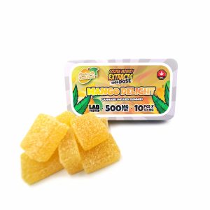Golden Monkey Extracts – High Dose 500mg THC Gummy – Mango Delight
