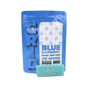 GRID – 500mg THC Gummy – Blue Raspberry