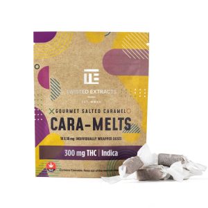 Twisted Extracts - Indica Salted Cara-Melts (300mg THC)