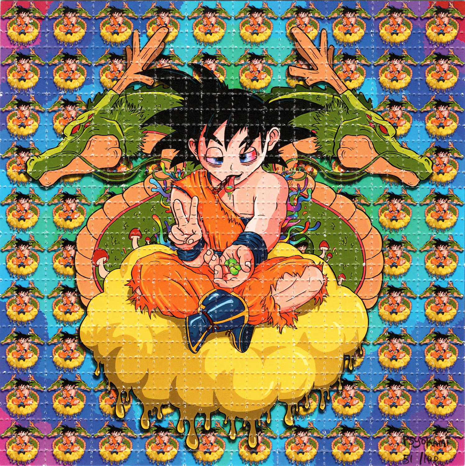 LSD Tabs - 125ug - Trippin' Goku