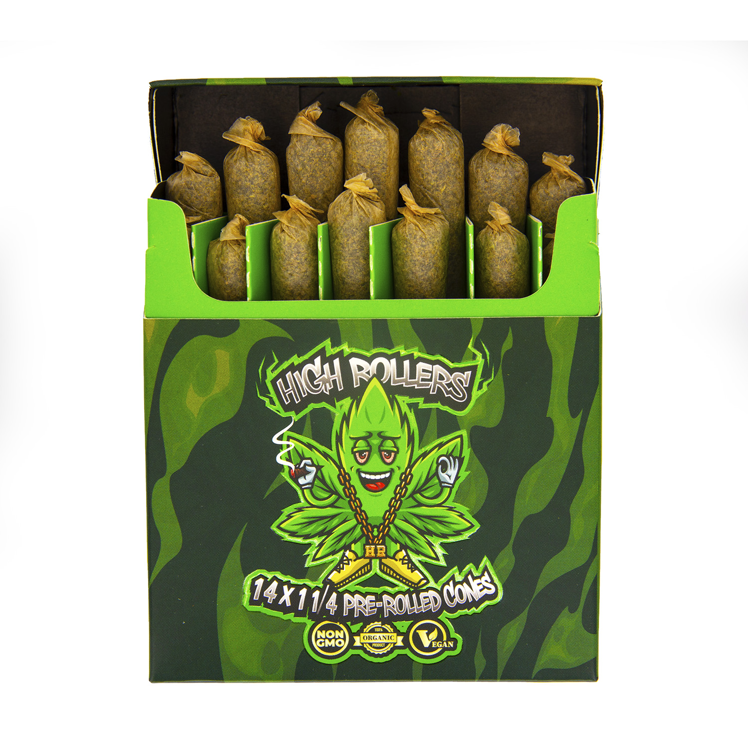 High Rollers Premium Craft Pre-Rolls - Hybrid - Image 2