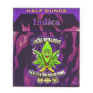High Rollers Premium Craft Pre-Rolls - Indica
