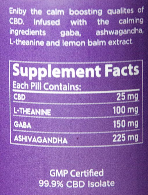 SleeBD - Calm Capsules 600mg CBD - Image 2